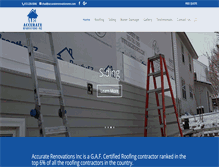 Tablet Screenshot of accuraterenovationsmn.com